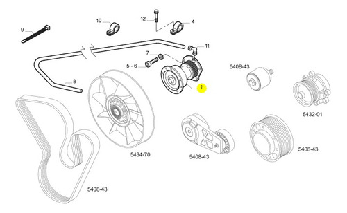 Braco Oscilante Suspensa Original Iveco 5...