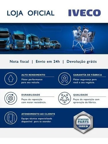 Filtro De Ar Motor Original Iveco Tector ...