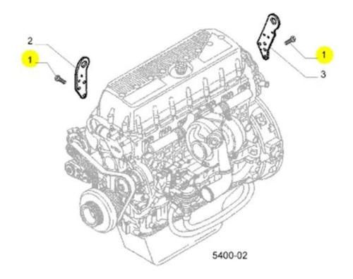Parafuso Gancho Do Motor Original Iveco S...