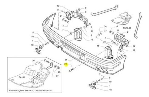 Porca Alternador 85a Ar Condicionado Orig...