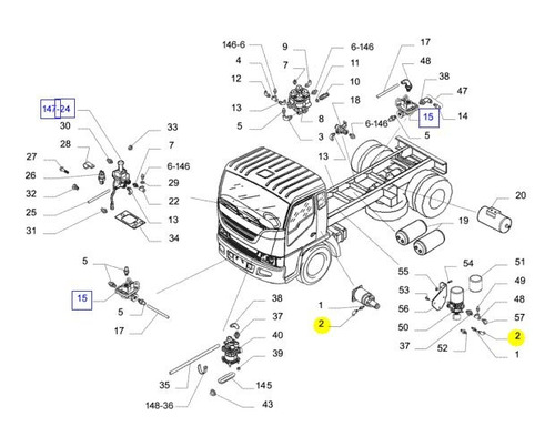 Conexão Engate Rápido 8mm Original Iveco ...