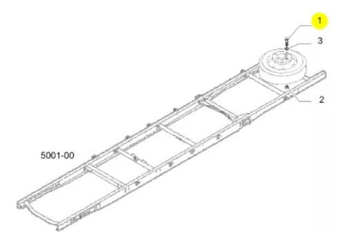 Parafuso Chassi M14 X 40 Original Iveco S...